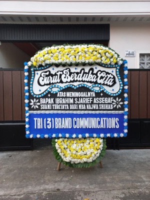 Papan Bunga Duka di Tembilahan Hulu